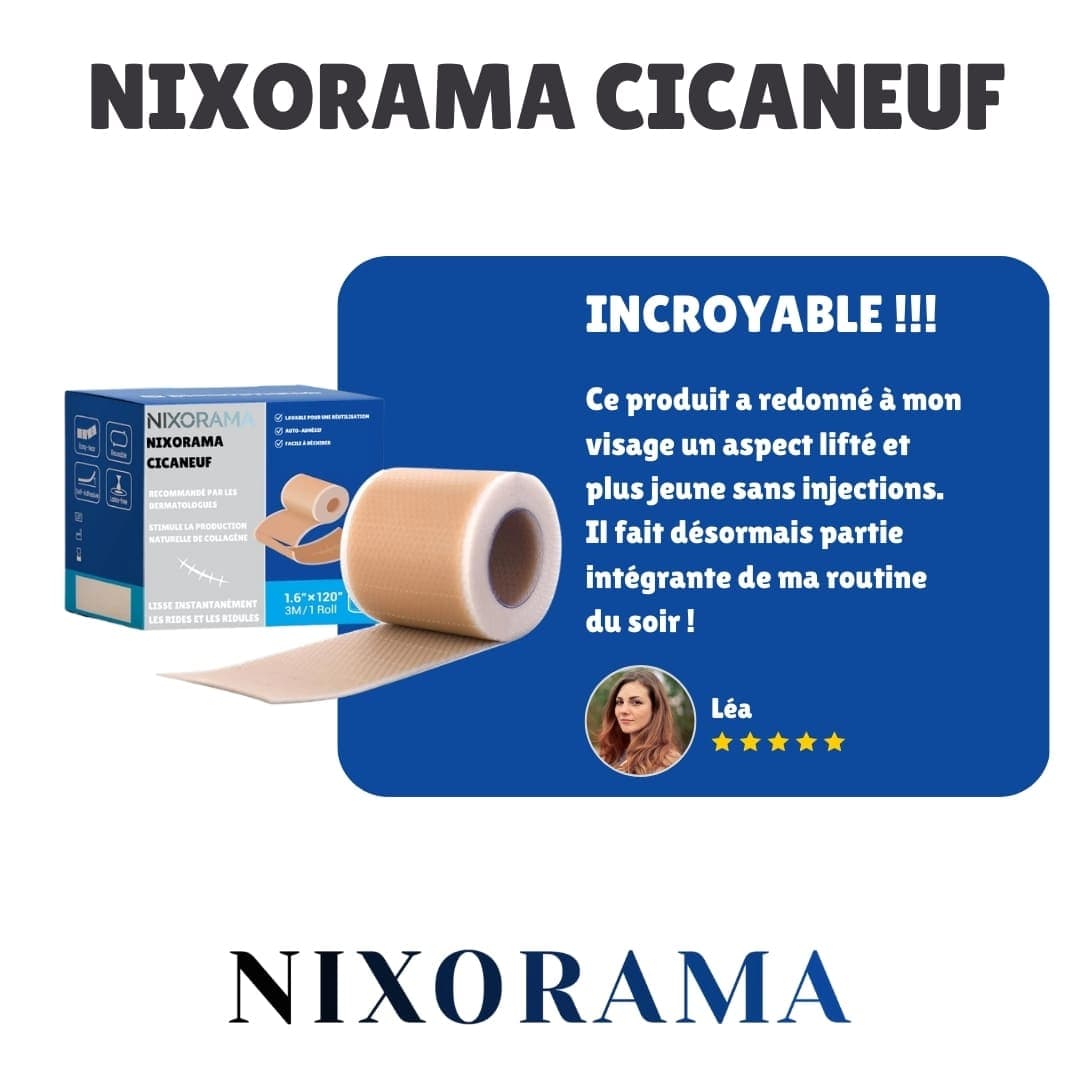 Nixorama Cicaneuf - Réduisez visiblement vos rides en seulement 30 jours